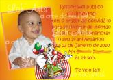 Convite de Aniversário Infantil