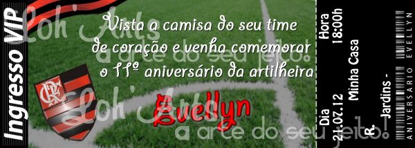 Convite de Aniversário Infantil