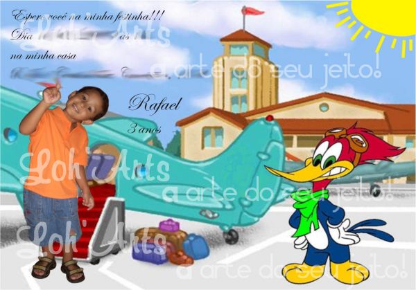 Convite de Aniversário Infantil